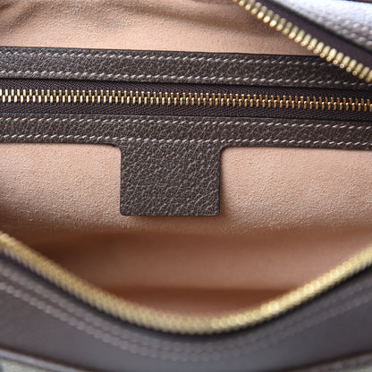 Gucci GG Supreme Monogram Web Small Ophidia Shoulder Bag Brown 6 of 9