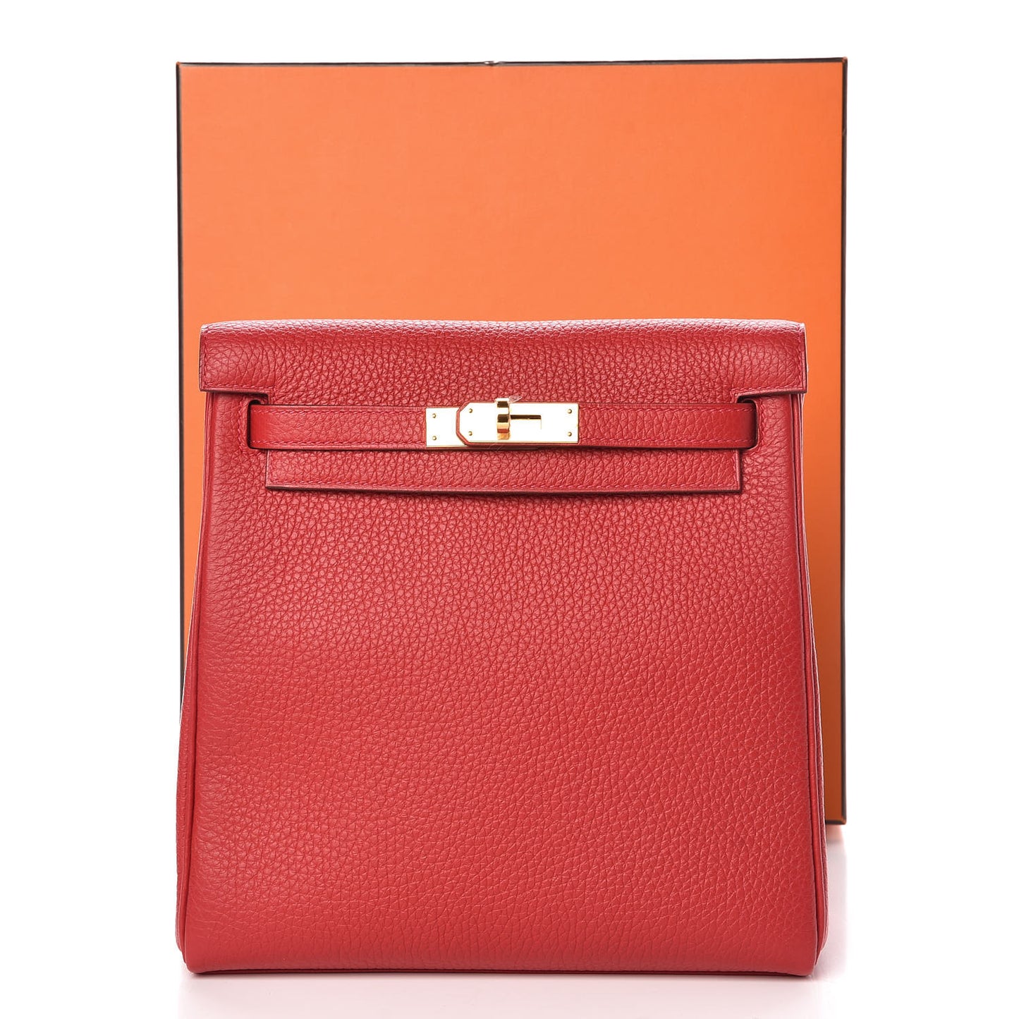 Togo Kelly Ado Backpack Rouge Casaque