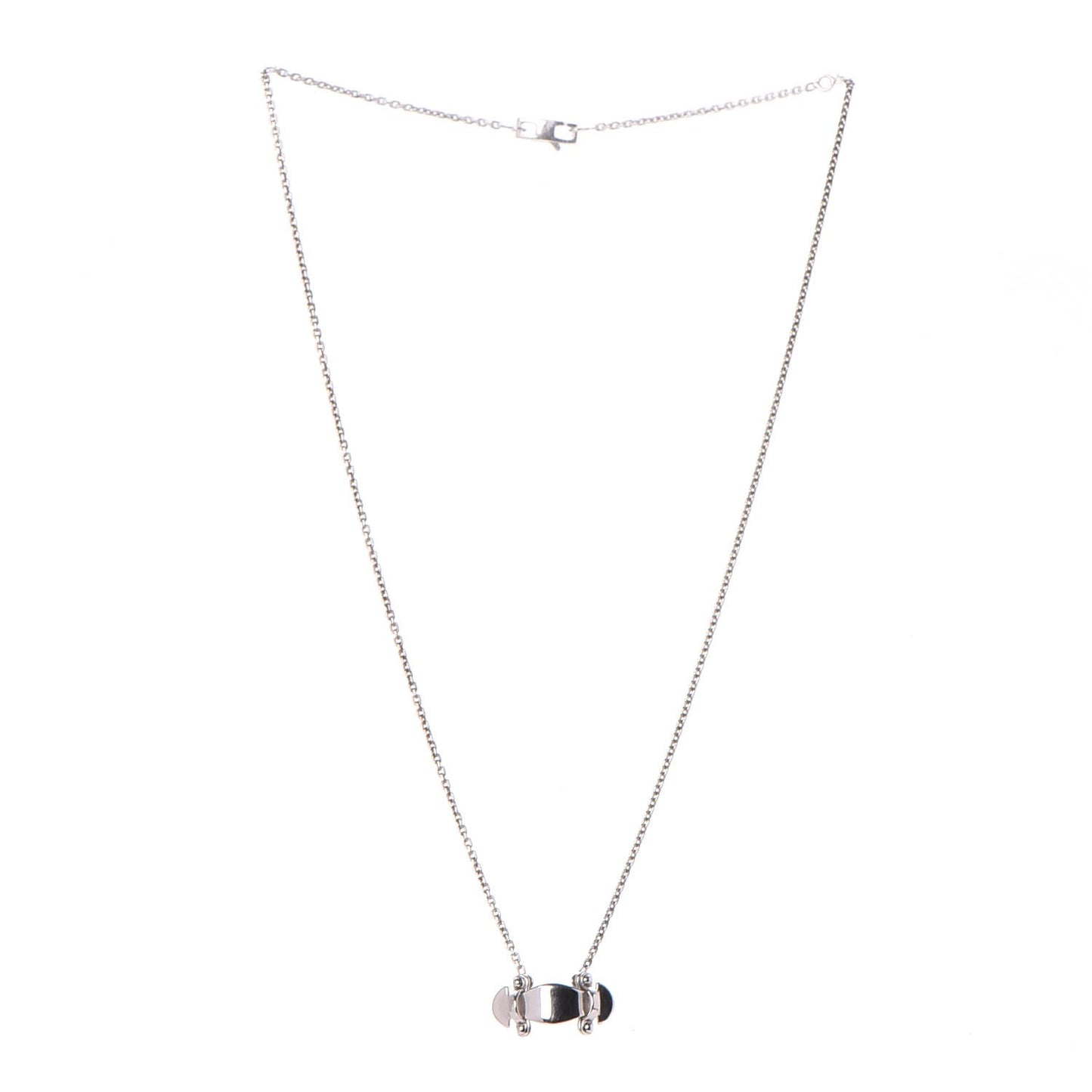 18K White Gold Stand By Me Necklace