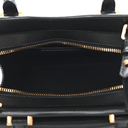 Saint Laurent Grain De Poudre Small Uptown Tote Black 4 of 9