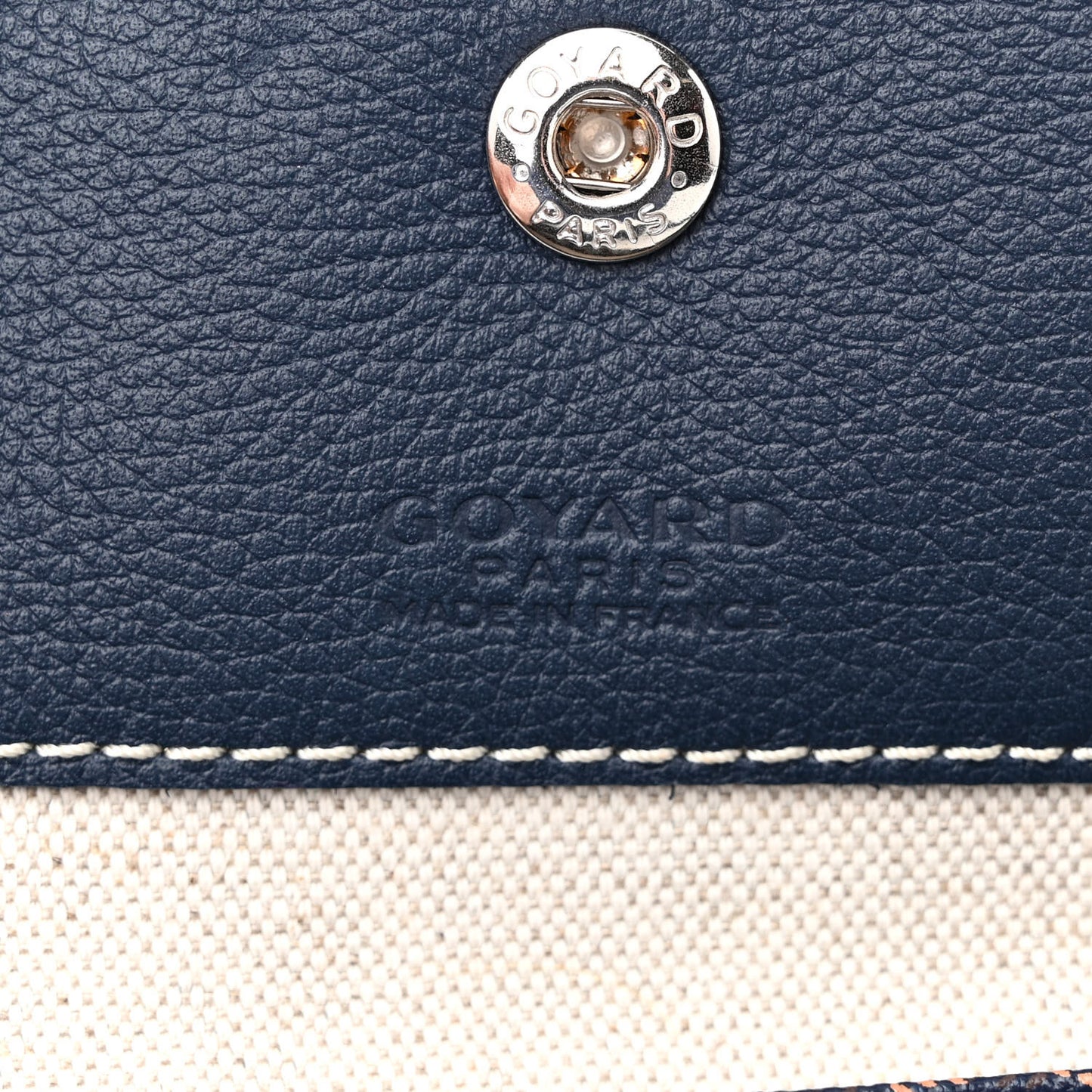 Goyardine Boheme Hobo Navy Blue