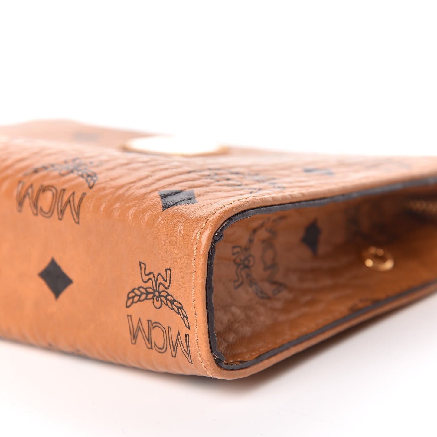 Visetos Small Zip Pouch Cognac