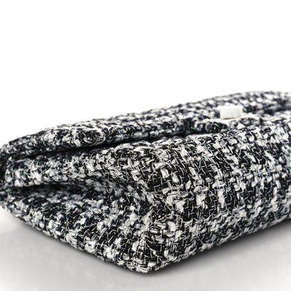 Chanel Tweed 2.55 Reissue 226 Flap Black White 7 of 8