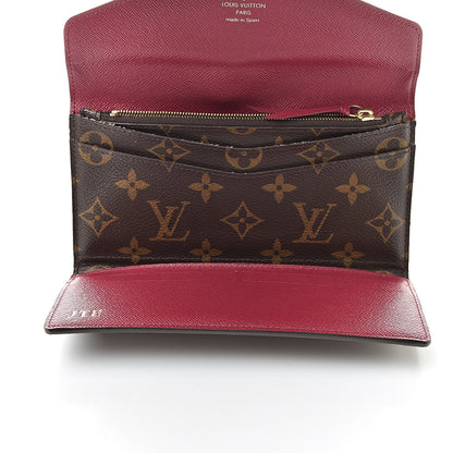 Louis Vuitton Monogram Josephine Wallet Fuchsia 6 of 20