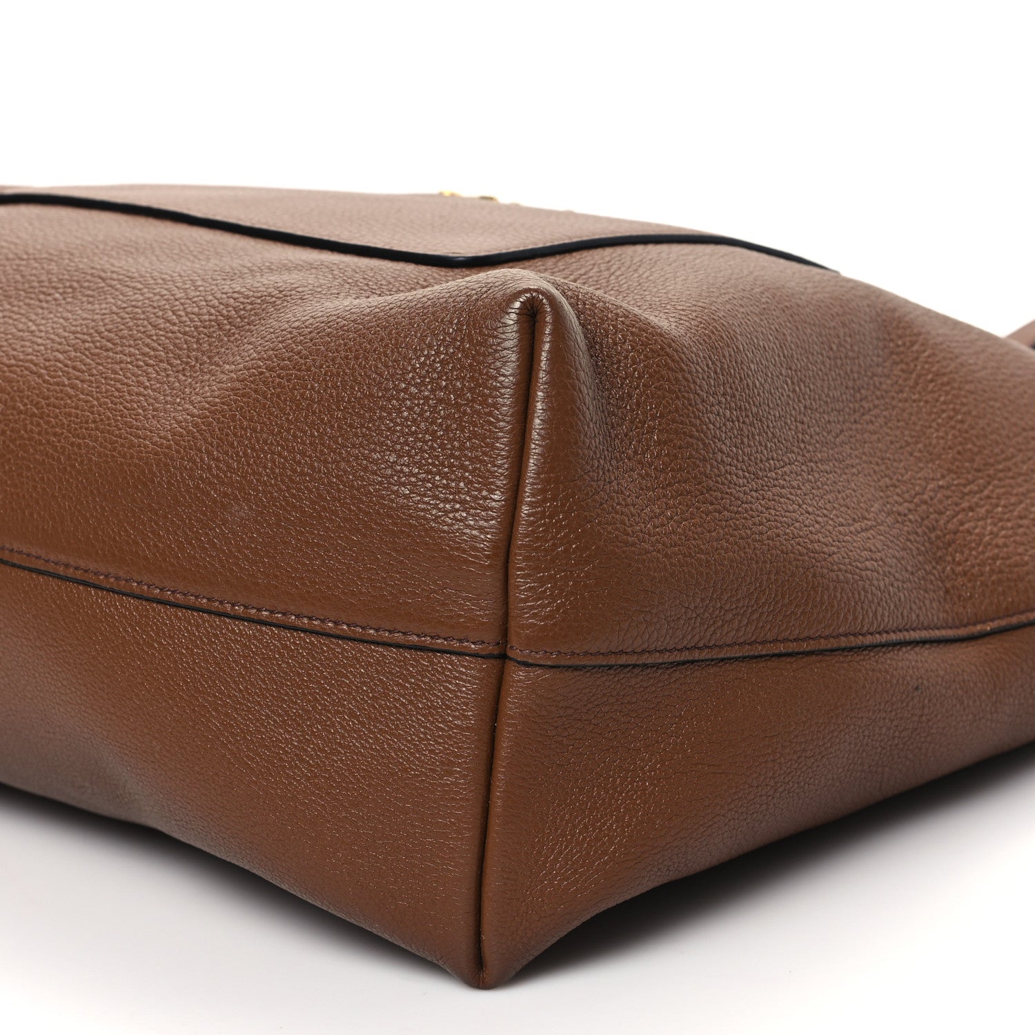 Prada Vitello Daino Pocket Shopping Tote Nocciolo 10 of 11