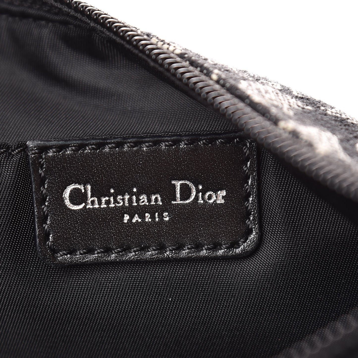 Monogram Shoulder Bag Pochette Black