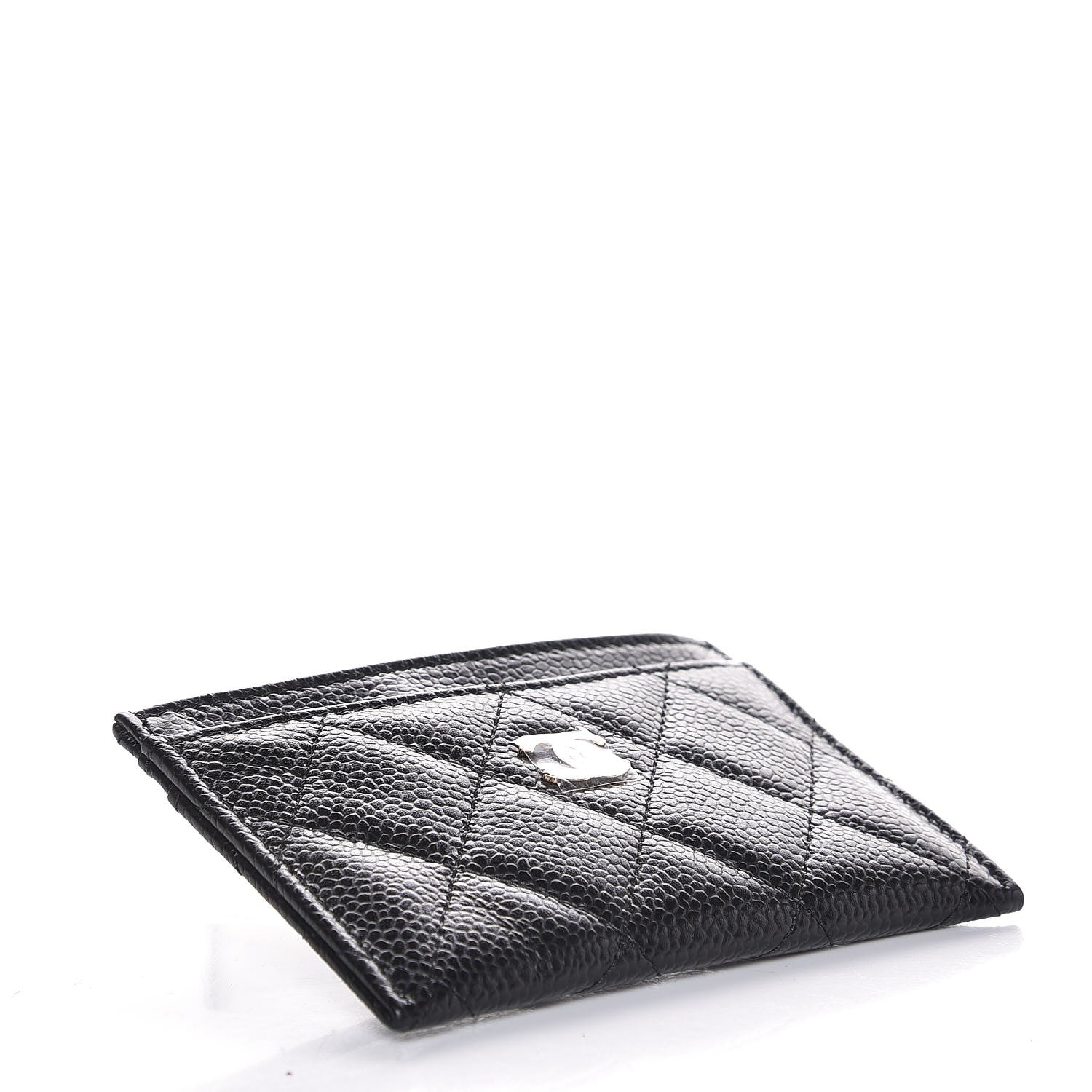 Chanel Caviar Quilted Card Holder Black 3 of 9