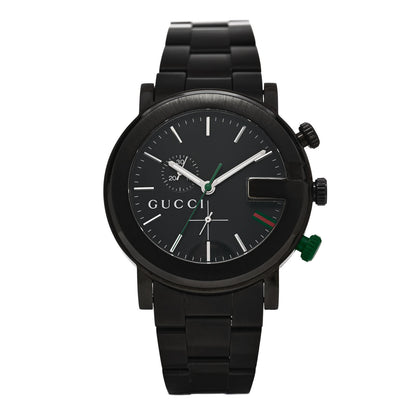 Gucci PVD Stainless Steel 44mm 101M G-Chrono Quartz Watch Black 1 of 5