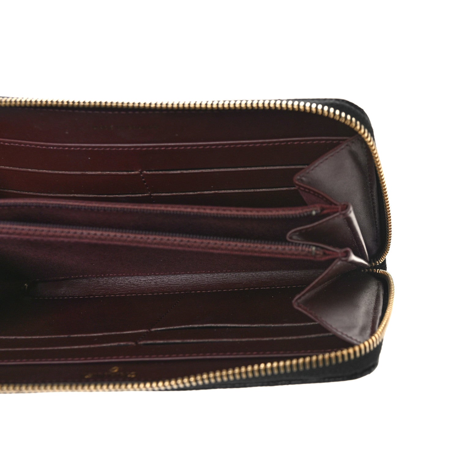 Chanel Caviar Quilted Large Gusset Zip Around Wallet Black 5 of 9