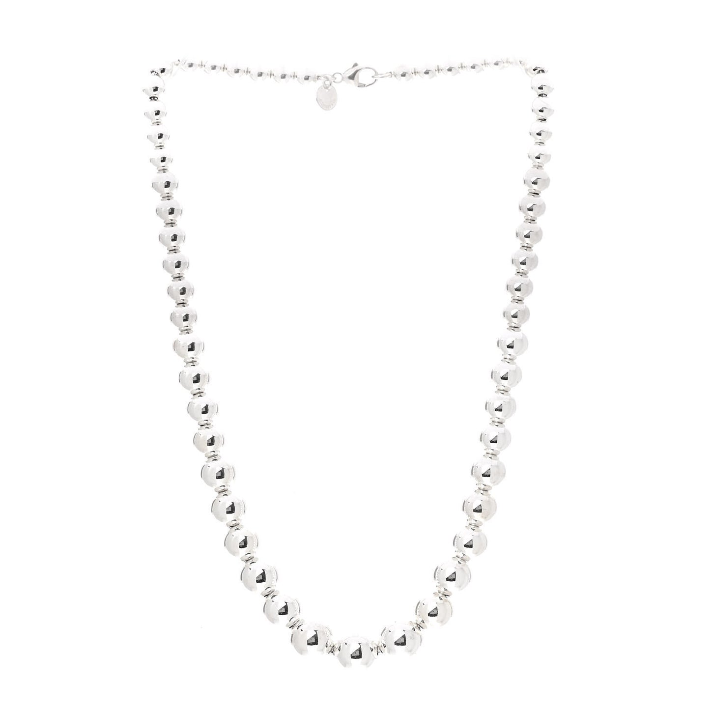 Sterling Silver HardWear Graduated Ball Necklace