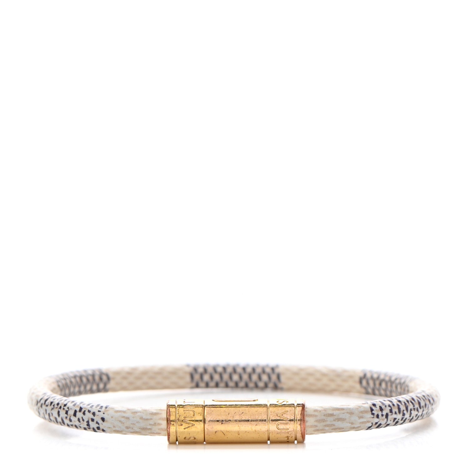 Louis Vuitton Damier Azur Keep It Bracelet 19 1 of 5