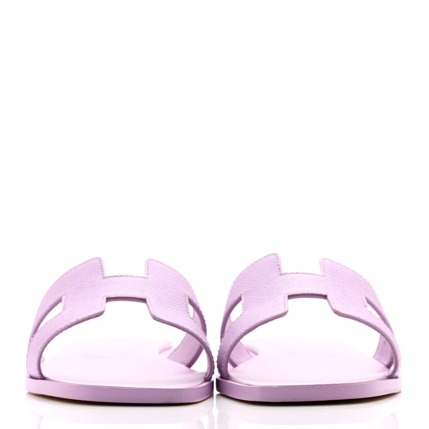 Hermes Epsom Oran Sandals 37 Violet Amethyste 2 of 10