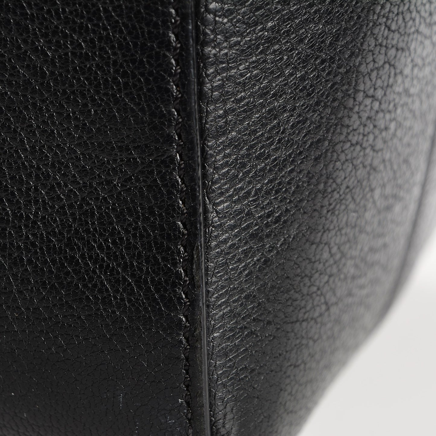 Sugar Goatskin Mini Antigona Black
