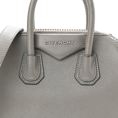 Givenchy Sugar Goatskin Mini Antigona Pearl Grey 8 of 19