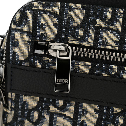 Christian Dior HOMME Oblique Safari Messenger Blue 11 of 12
