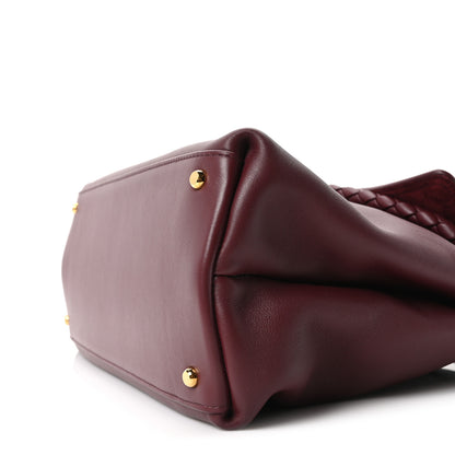Bottega Veneta Silky Calfskin Medium Ciao Ciao Barolo 8 of 8