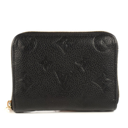 Louis Vuitton Empreinte Zippy Coin Purse Black 1 of 8
