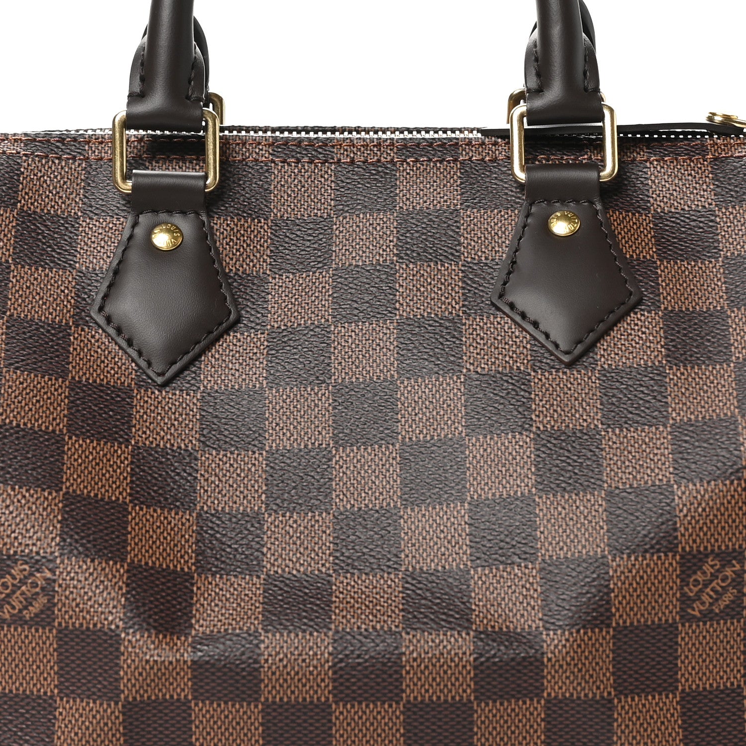 Louis Vuitton Damier Ebene Speedy 25 7 of 9