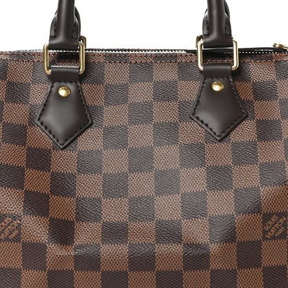 Louis Vuitton Damier Ebene Speedy 25 7 of 9