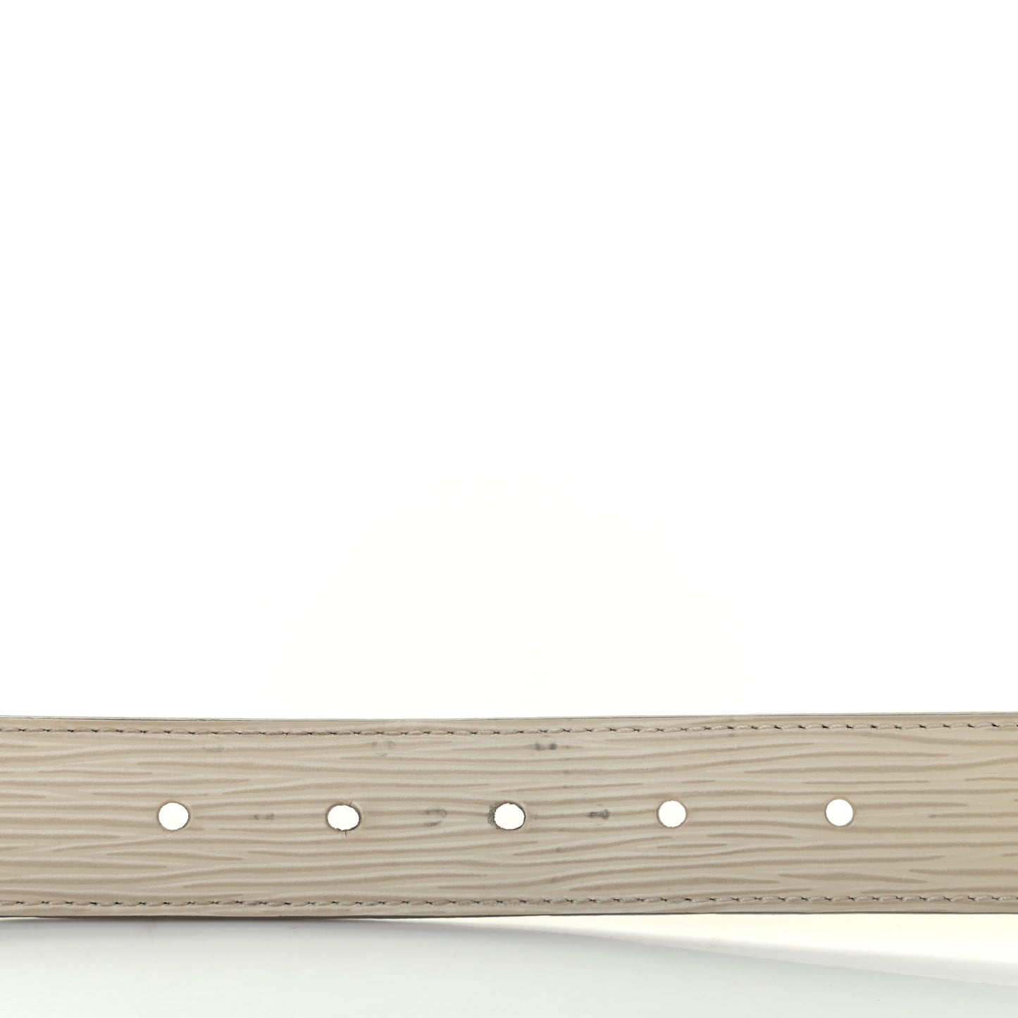 Epi LV Initiales Belt 80 32 Ivory