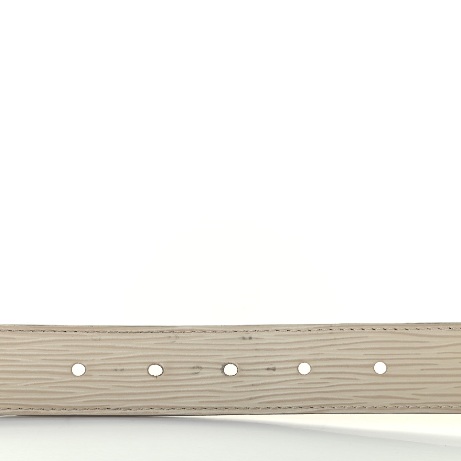 Louis Vuitton Epi LV Initiales Belt 80 32 Ivory 3 of 7