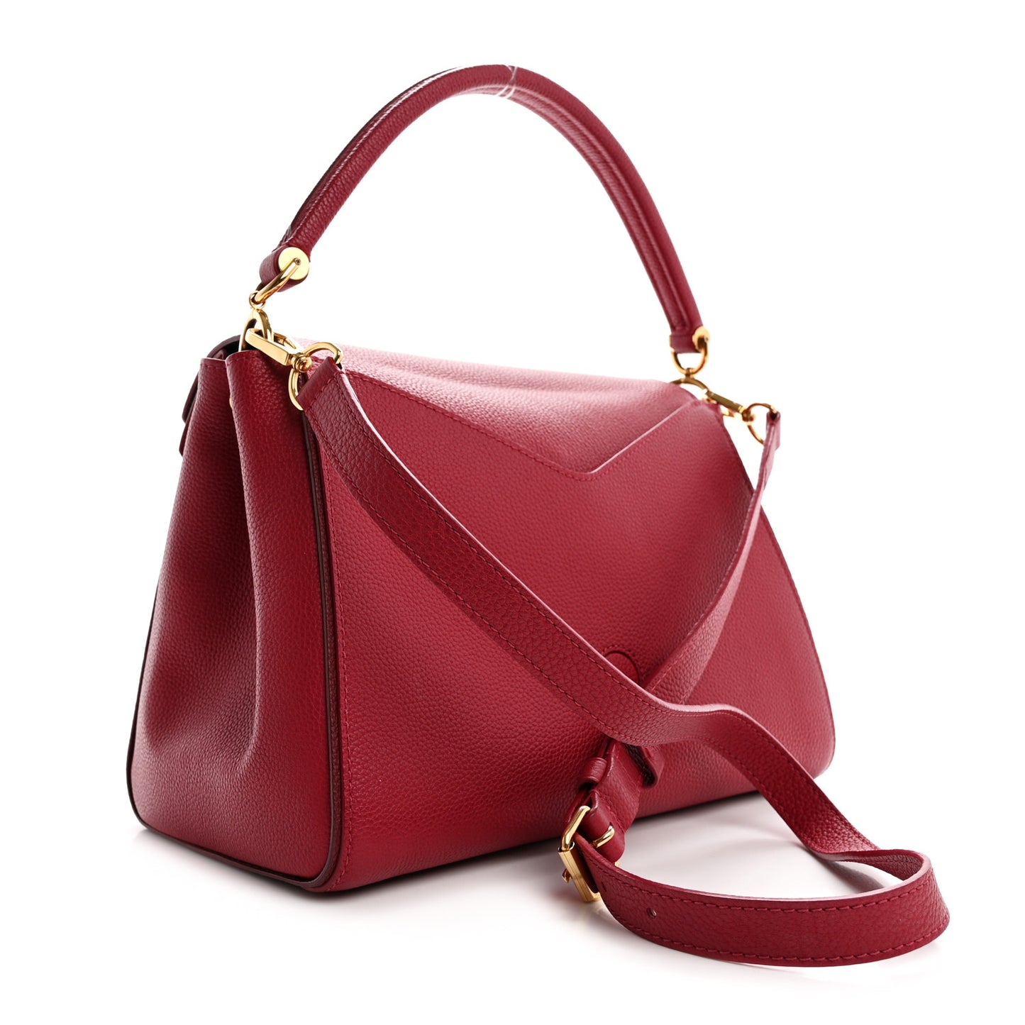 Grained Calfskin Monogram Double V Aurore