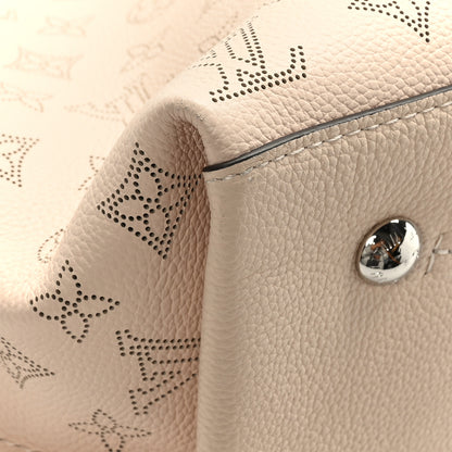 Louis Vuitton Mahina Carmel Hobo Creme 7 of 10