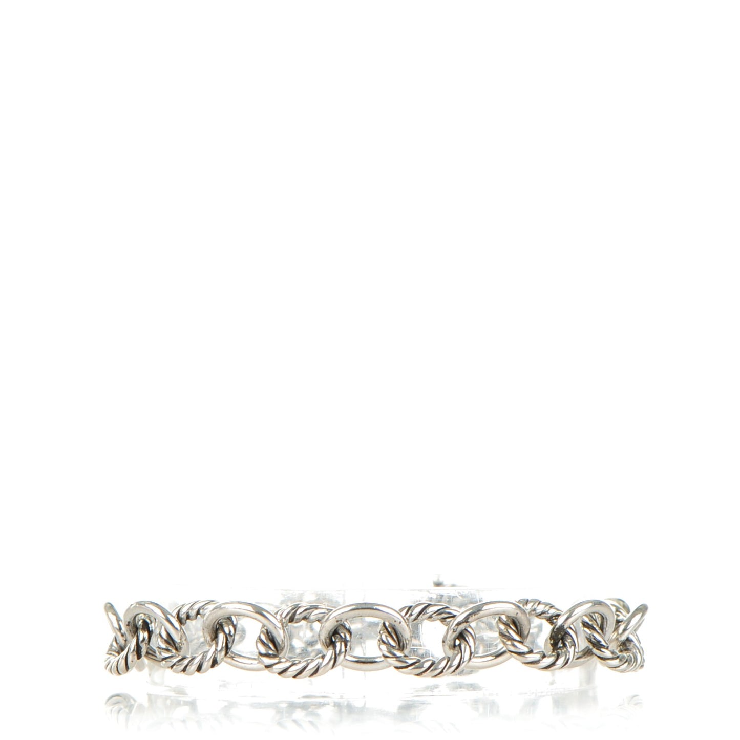 Sterling Silver 10mm Medium Oval Link Bracelet
