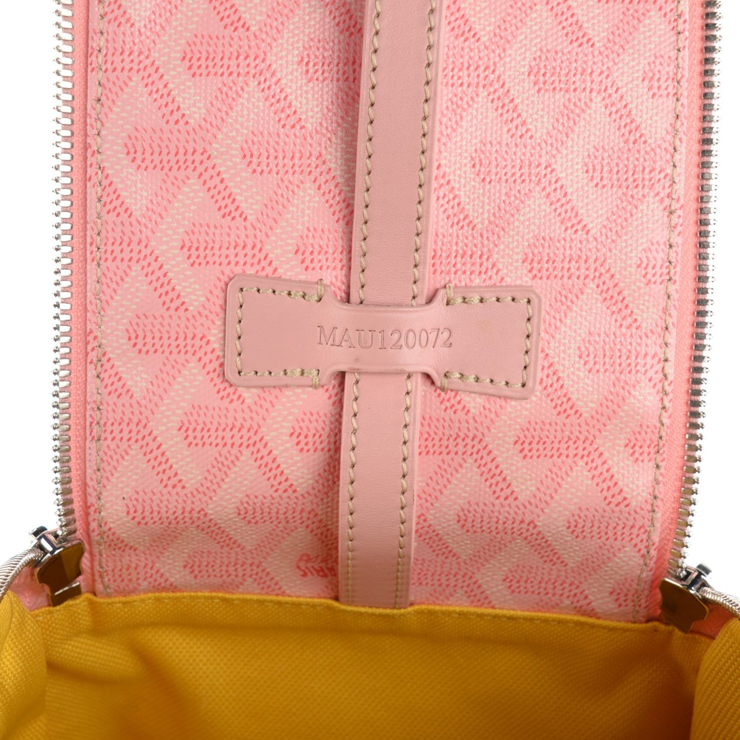 Goyardine Sac Hulot Pet Carrier PM Pink