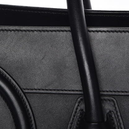 Celine Smooth Calfskin Mini Luggage Black 9 of 14