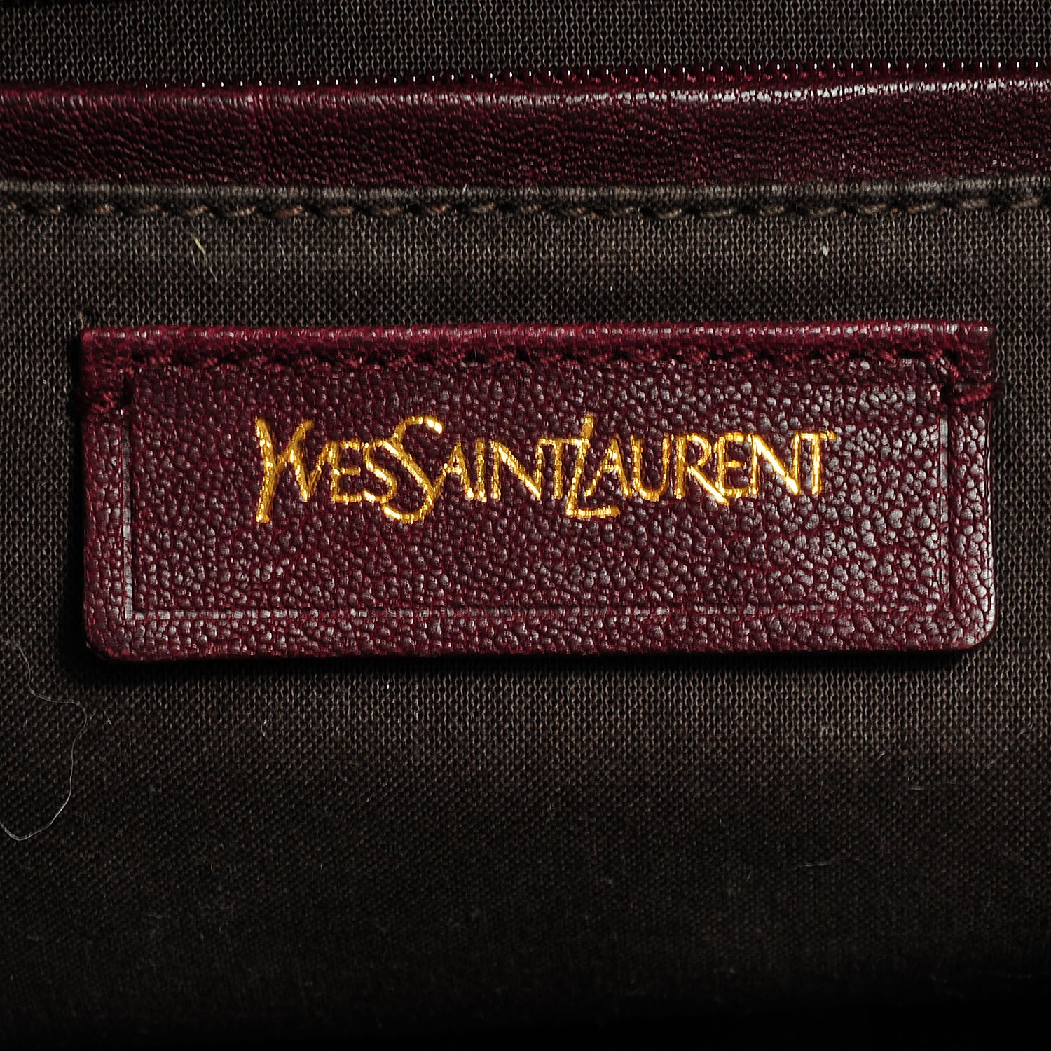 Saint Laurent Sheepskin Medium Cabas ChYc Plum 6 of 9