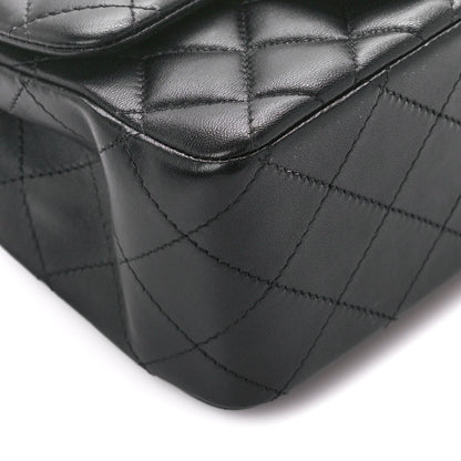 Chanel Lambskin Quilted Mini Square Flap Black 10 of 13