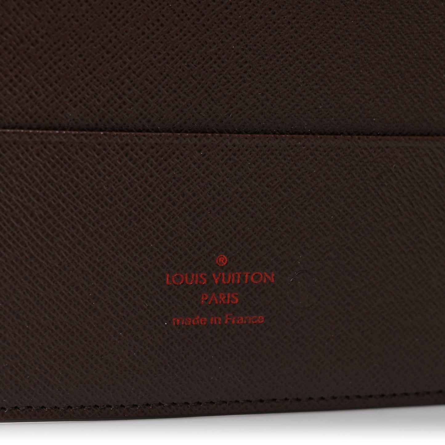 Damier Ebene Large Ring Agenda Cover