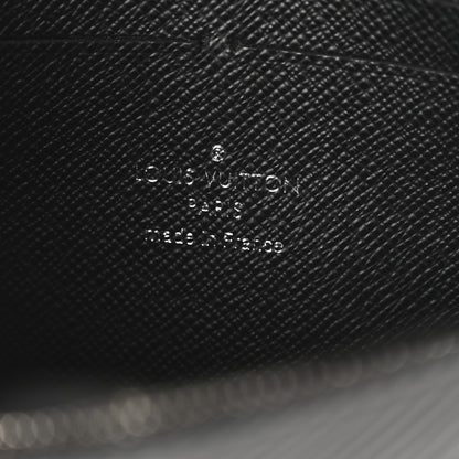 Louis Vuitton Epi Twist Chain Wallet Black 6 of 9