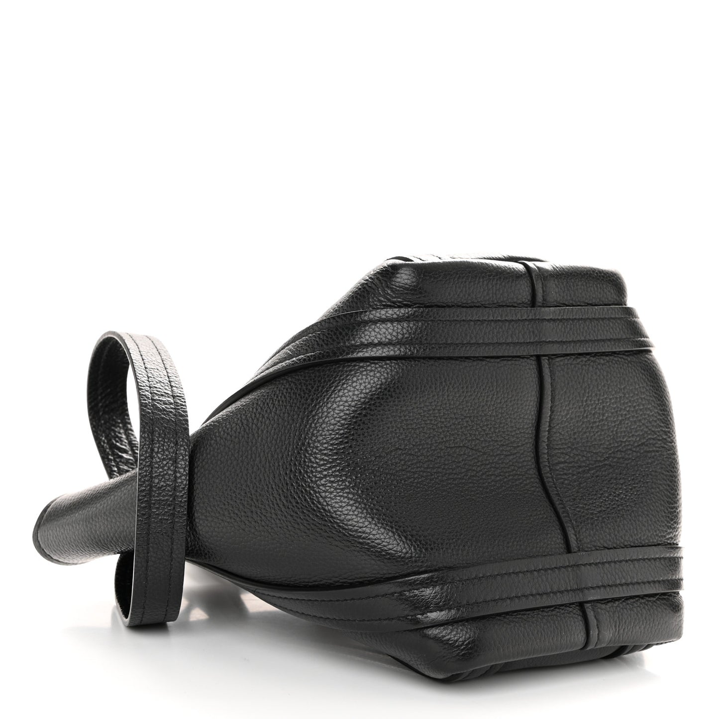 Grained Calfskin XS Everyday North South Shoulder Tote Bag Black