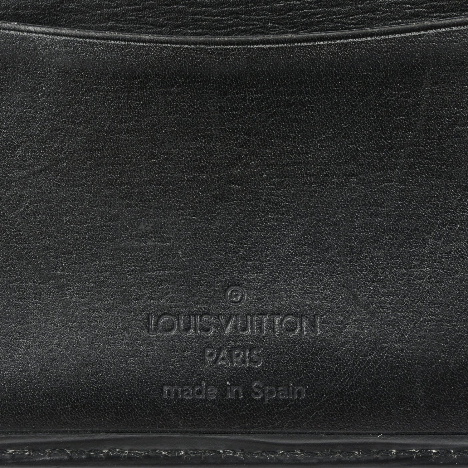 Louis Vuitton Epi Card Holder Black 6 of 10