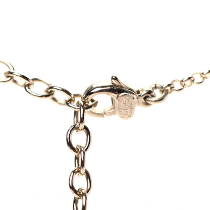 Chanel Resin Baguette Crystal Geometric Square CC Necklace Rose Pink 5 of 6
