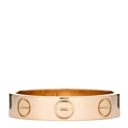 Cartier 18K Yellow Gold 3.5mm LOVE Wedding Band Ring 47 4 3 of 4