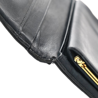 Chanel Patent Timeless CC Compact French Wallet Black 10 of 13