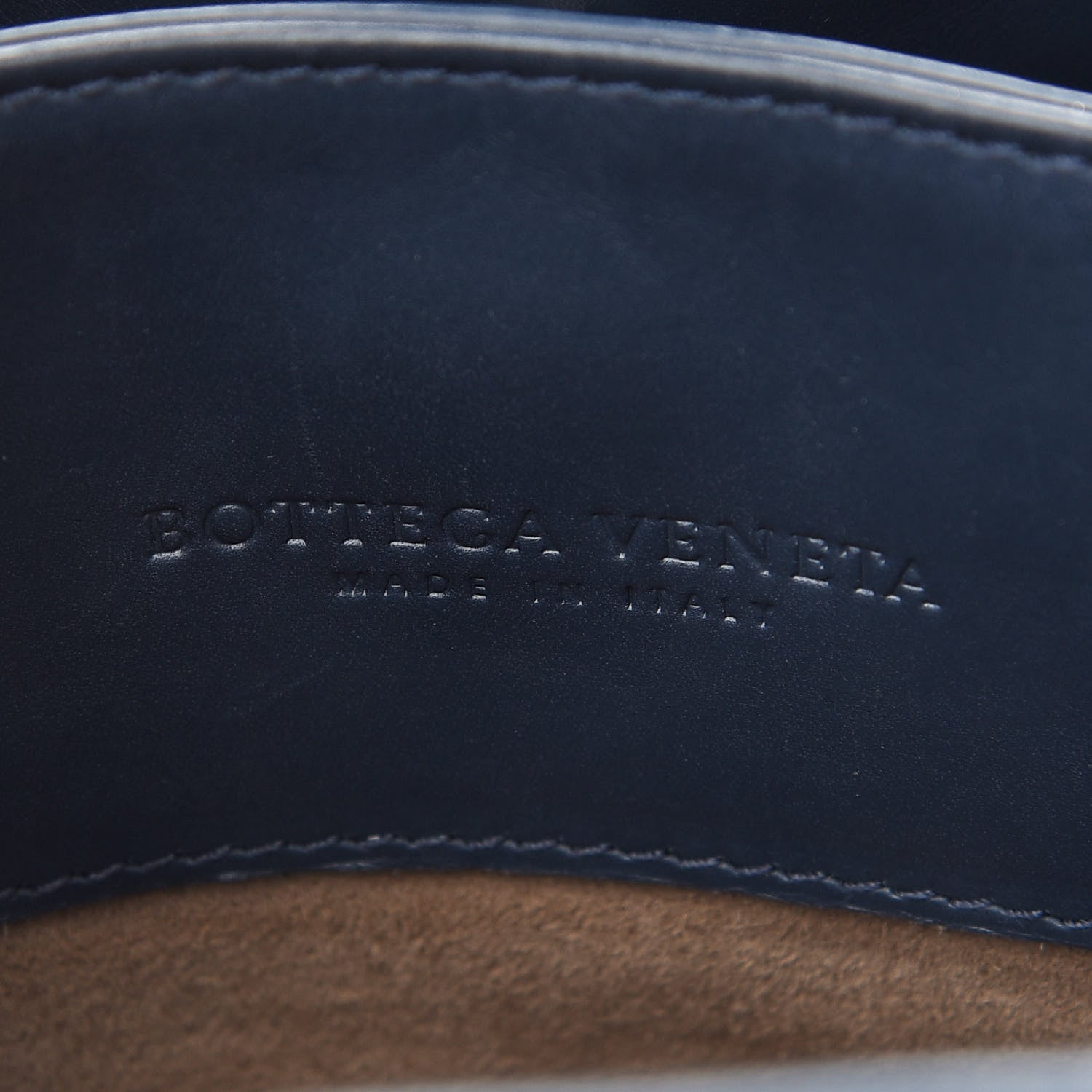 Bottega Veneta Calfskin Intrecciato Mini Roma Navy 6 of 8