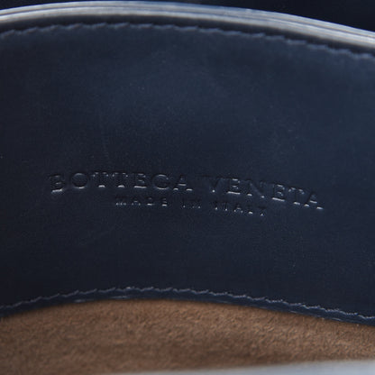 Bottega Veneta Calfskin Intrecciato Mini Roma Navy 6 of 8