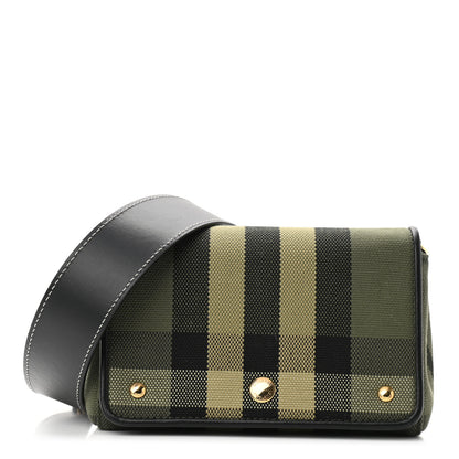 Burberry Vintage Check Hackberry Crossbody Bag Military Green 1 of 9