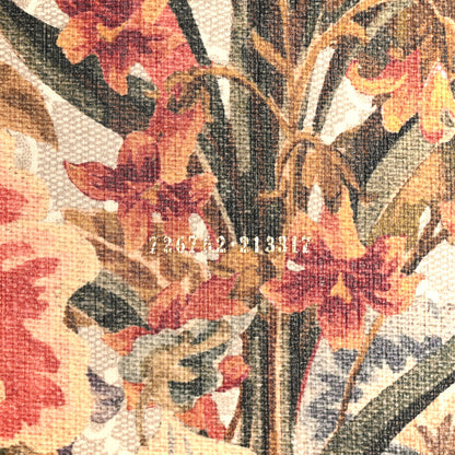 Gucci GG Supreme Monogram Water Flora Web Small Ophidia Tote Beige White Multicolor 7 of 11