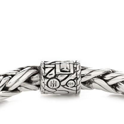 John Hardy Sterling Silver 9mm Wheat Chain Bracelet 3 of 3