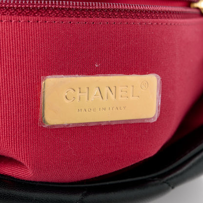 Chanel Lambskin Quilted Medium Chanel 19 Flap Black 6 of 12