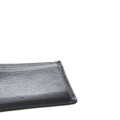 Chanel Goatskin CC Card Holder Black 10 of 10