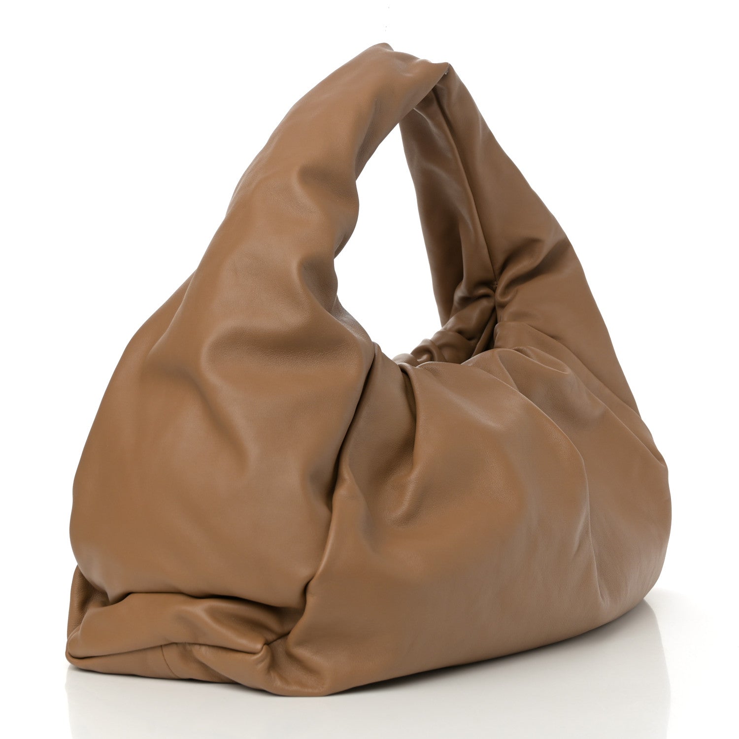 Bottega Veneta Smooth Butter Calfskin Large The Shoulder Pouch Cammello 3 of 10