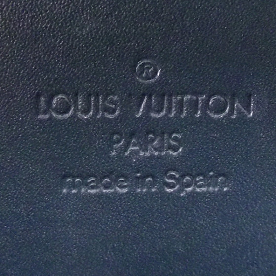 Louis Vuitton Damier Vernis Cabaret Club Bag Blue 7 of 8