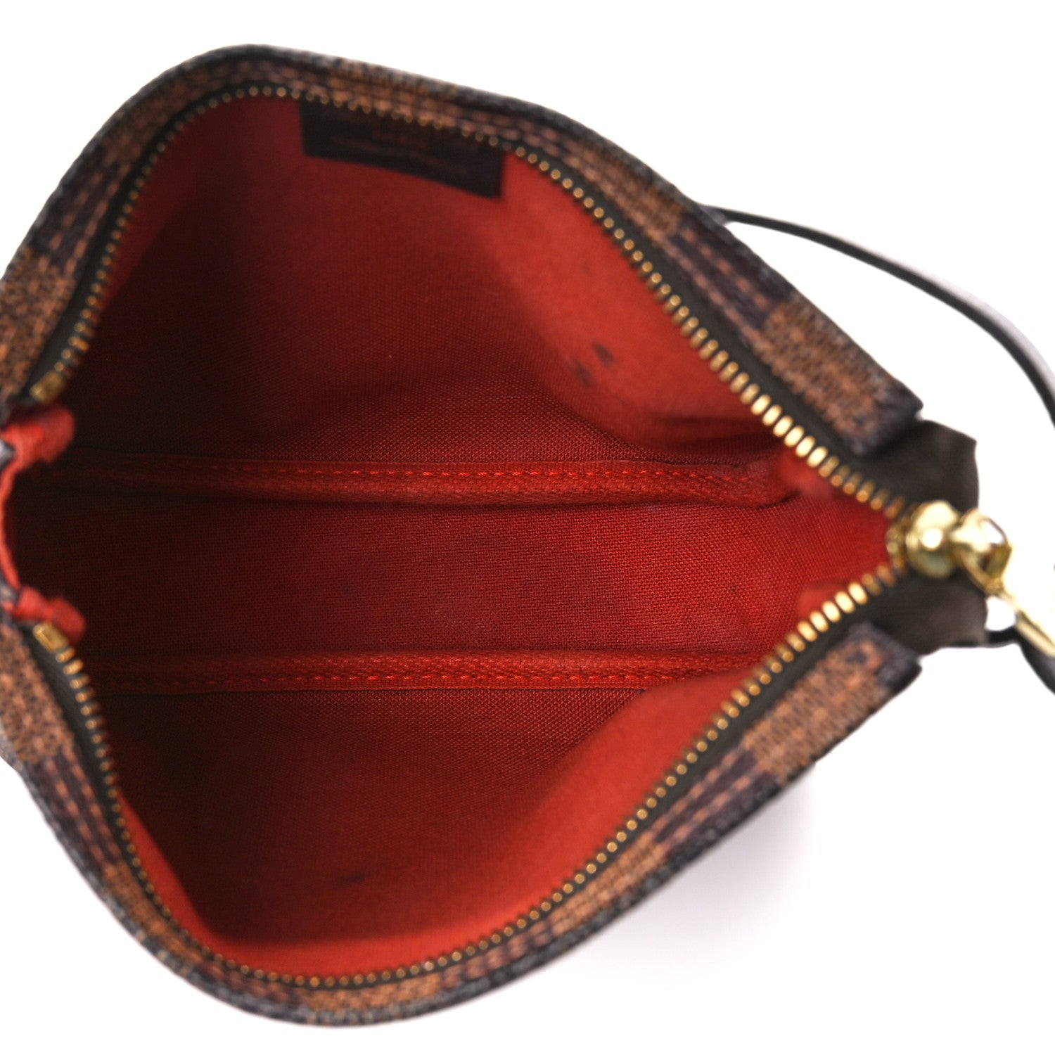 Louis Vuitton Damier Ebene Trousse Make Up Bag Pochette 5 of 10