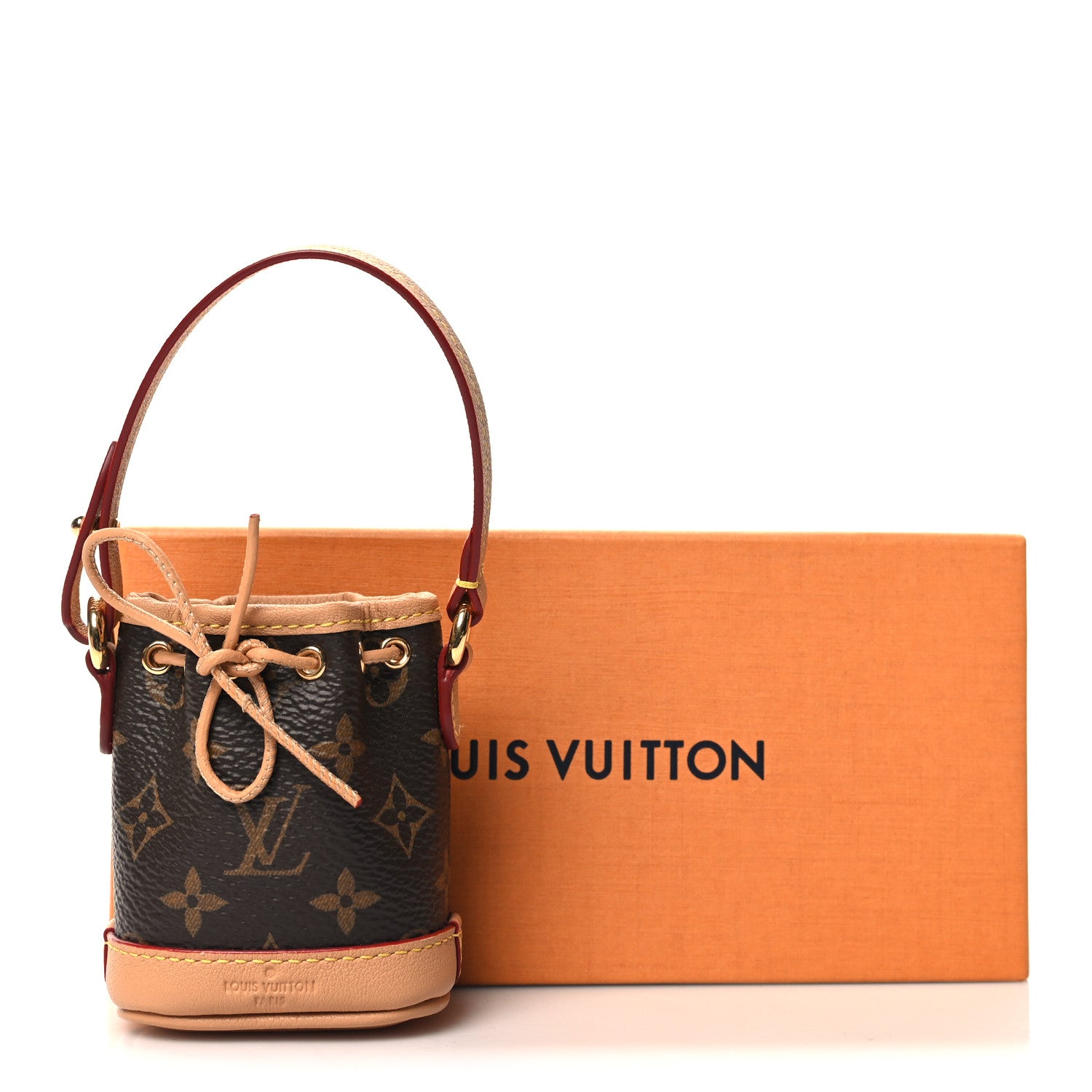 Louis Vuitton Monogram Micro Noe Bag Charm Key Ring 6 of 6
